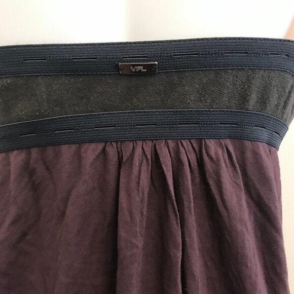 VPL Tank Convexity Breaker Cami Color Block Flowy Top Shirt Empire Waist Sz L - Picture 12 of 12